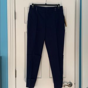 Dark blue pants